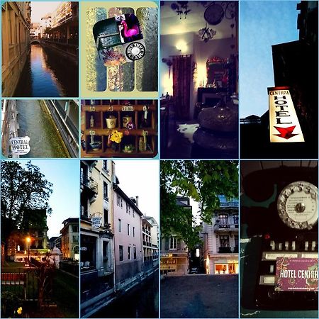 Hotel Central アヌシー エクステリア 写真